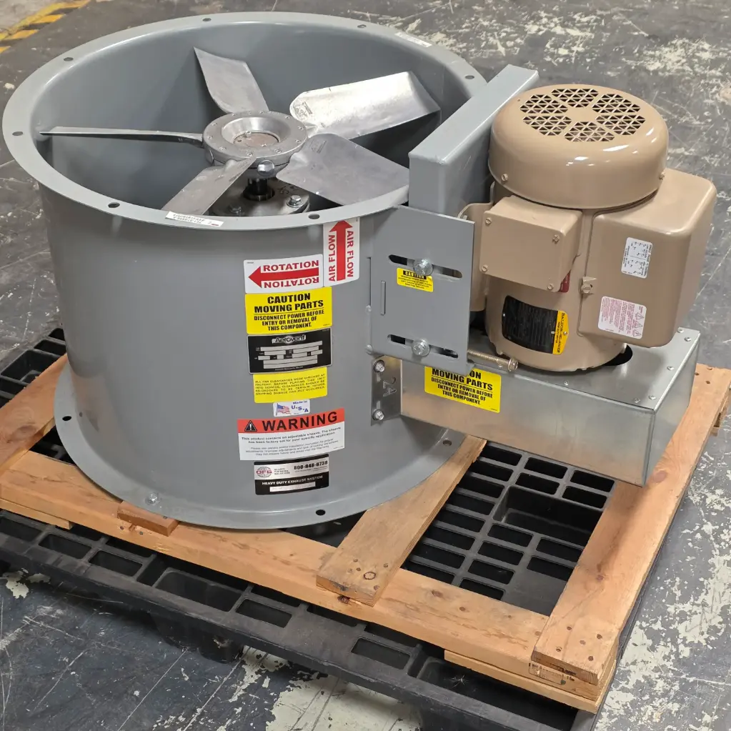 24″ EXP Booth Purge Fan – 2 HP