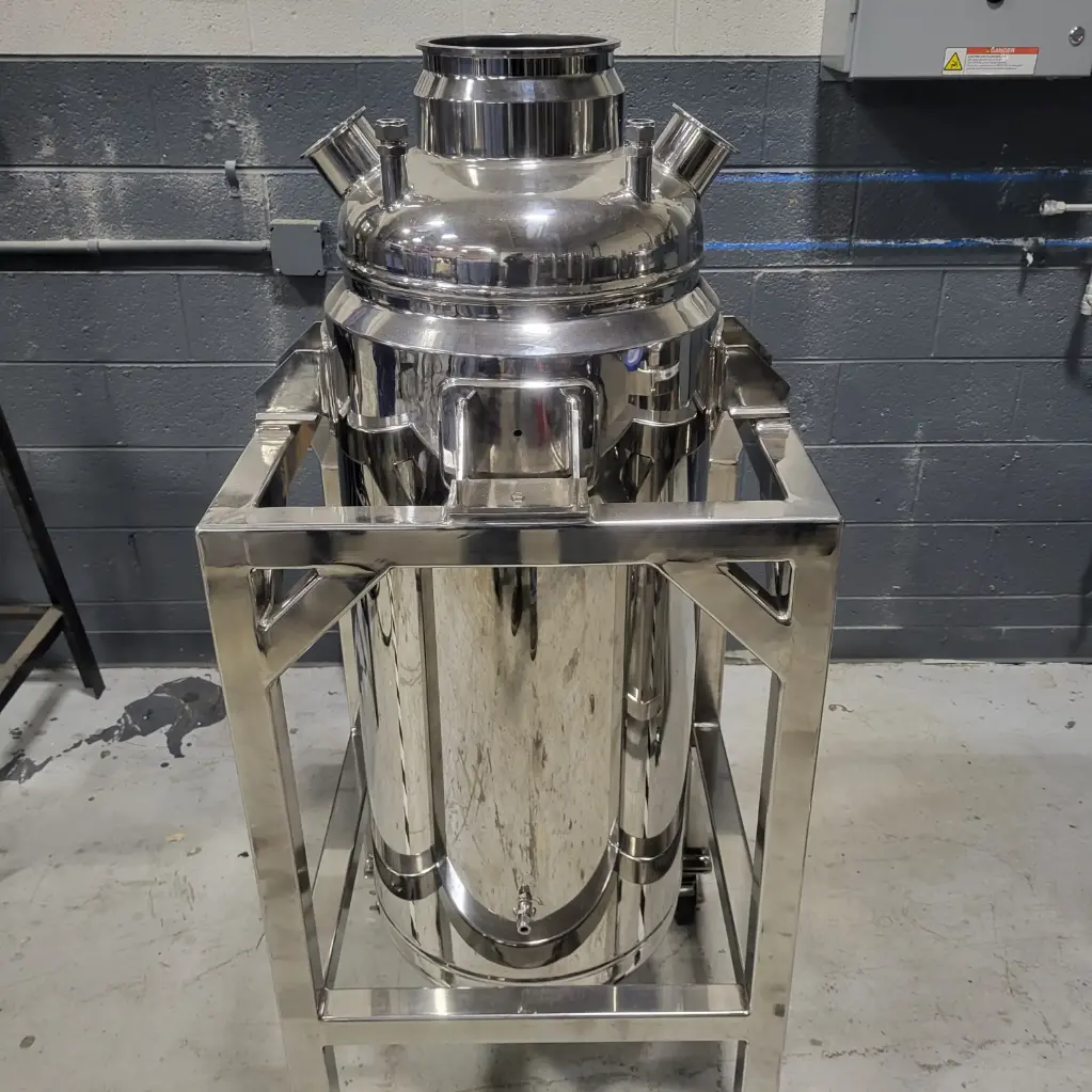 ASME U Stamp Solvent Tank X40 | Stainless Steel Pressure Vessel