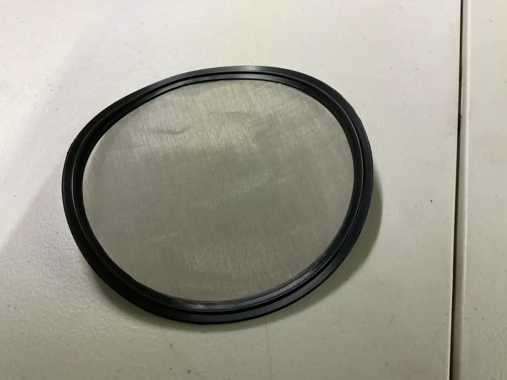 6" Viton Tri-Clamp Gasket with 150 Mesh Screen