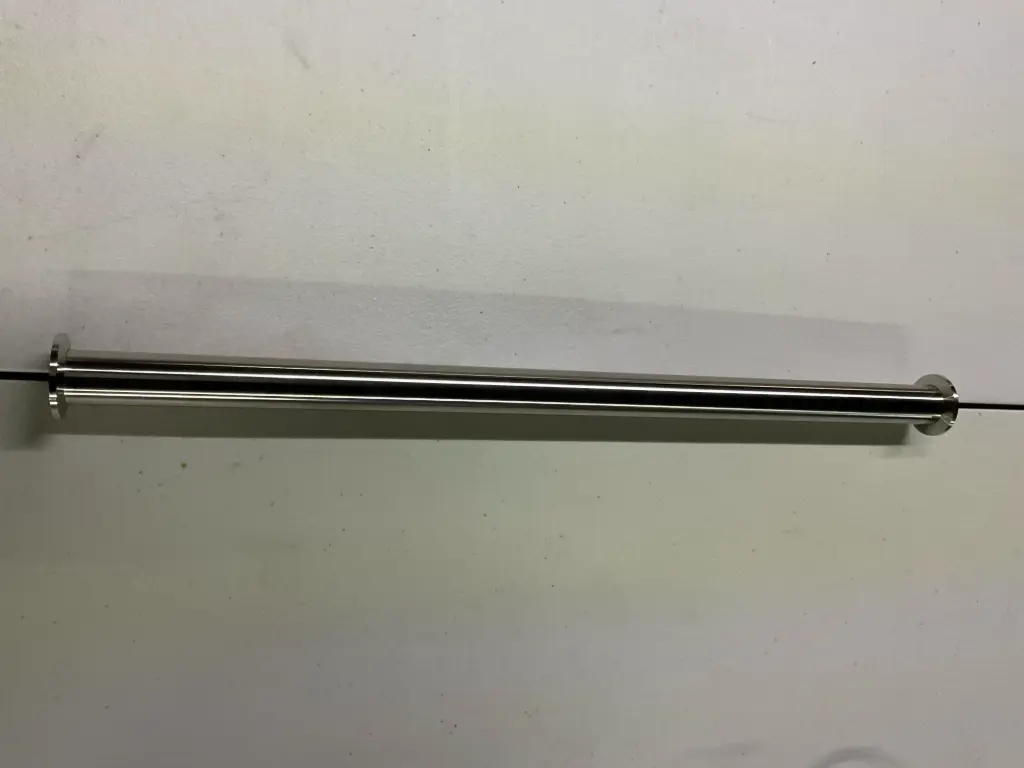 Stainless Steel Straight Vacuum Tube – KF25, 20 in