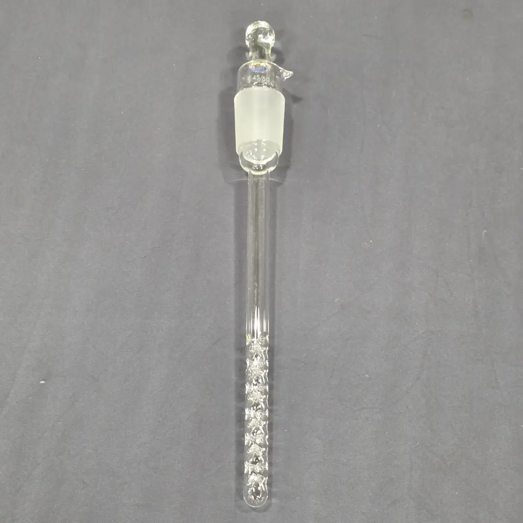 Distillation Head Insert – 300 mm Evacuated Vigreux, 45/50