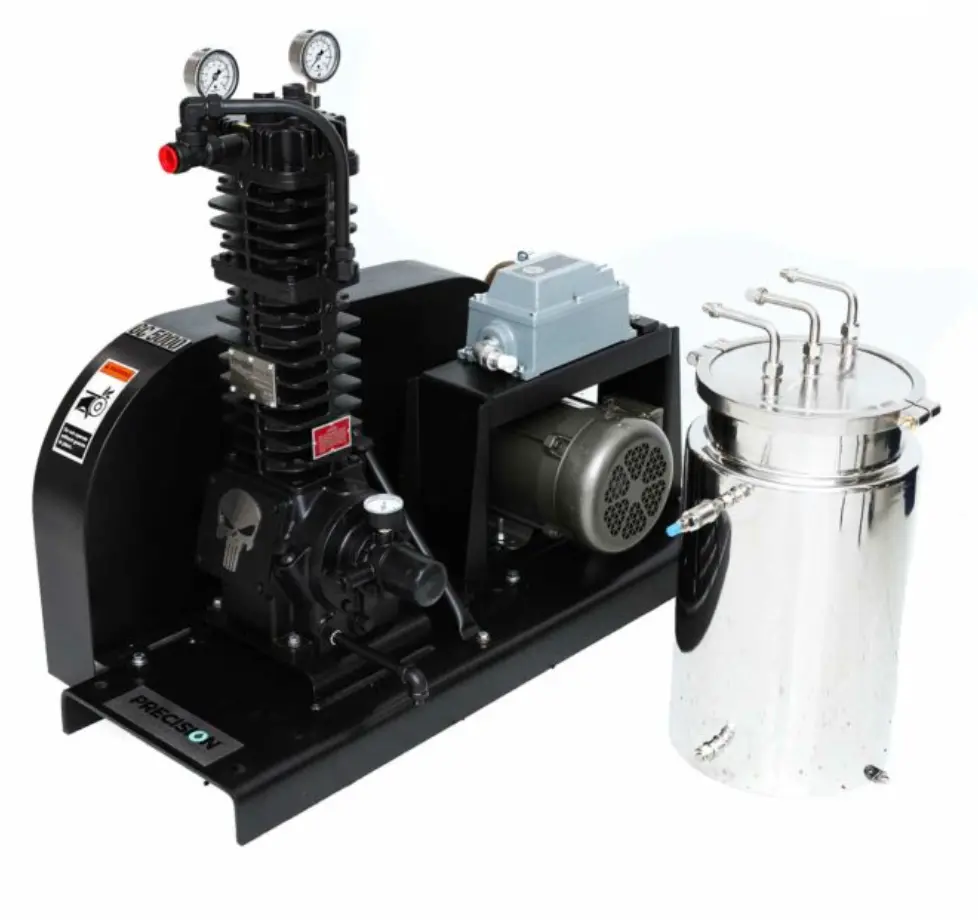 GC 5000 Industrial Gas Compressor System 240V 60Hz with NEMA 7 Starter Box 