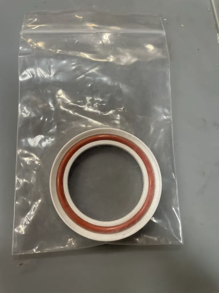 KF40 PTFE/FEP Gasket – 2 mm (Glass-to-Glass)