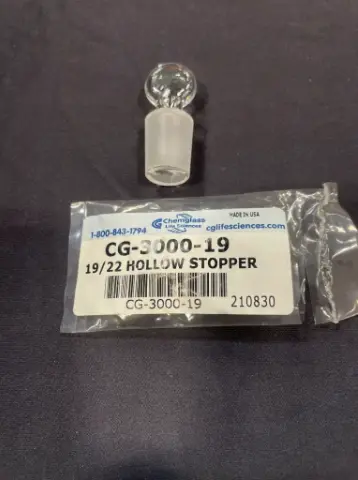 Hollow Glass Stopper
