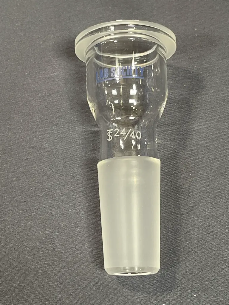 24/40 to KF25 Flange Adapter – Vacuum Distillation Glass to KF Connector