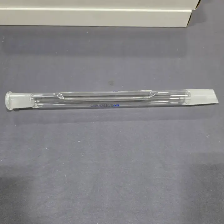 Jacketless Condenser Tube - 170mm Thermocouple Trough, Extended
