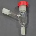 Distillation Receiver Adapter – Angled 29/42 to 45/50 Rodaviss, 24/40 Receiver (Extended)