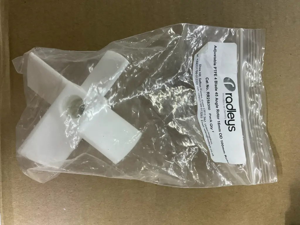 Adjustable Agitator – 4 Blade, 45° (Heidolph / Radleys)