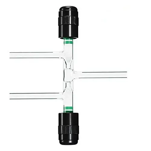 High Vacuum Three-Way Valve – 0–4 mm Bore