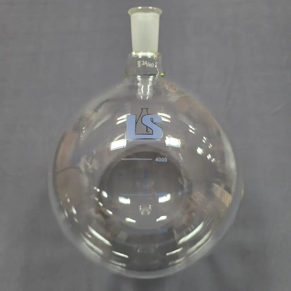 Round Bottom Receiving Flask – 5000 mL, 24/40 Center Joint