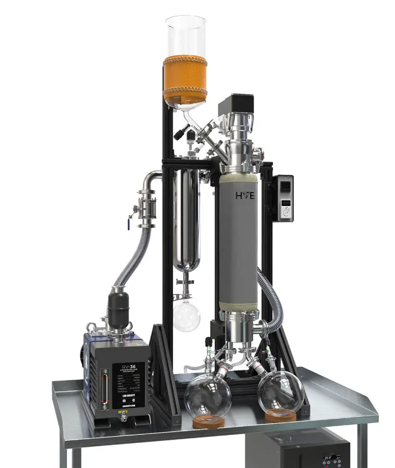 HiVE15™ Thin Film Distillation System, Stainless Steel, Single Stage, 0.15m2 (Pre-Owned)