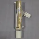 Packable Distillation Head, Silvered with Vigreux Indents, 45/50 Lower Inner, 34/45 Upper Outer, 34/45 Angled Side Inner