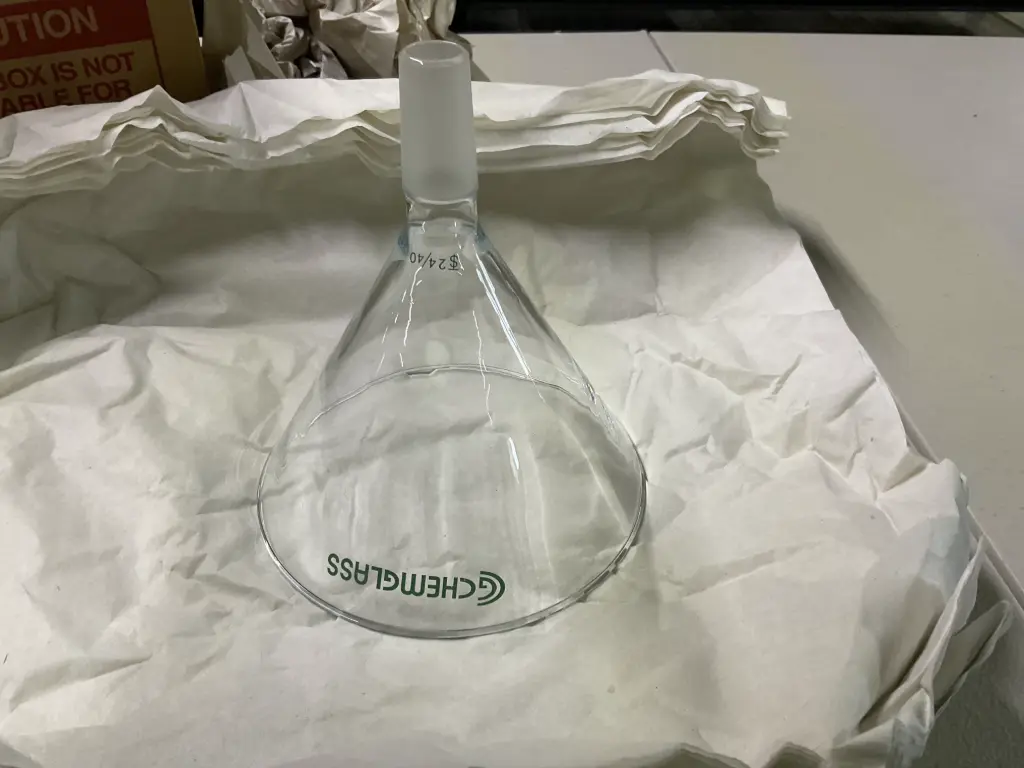 Powder Funnel – 150 mm, 24/40