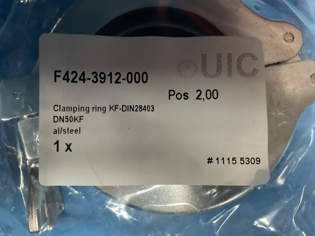 KF Clamping Ring DIN 28403 – CDU KF Clamp