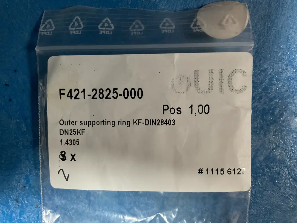 Outer Supporting Ring KF DN25KF – 1.4305 Stainless