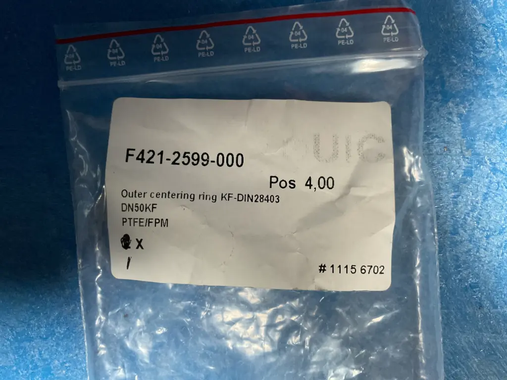 Outer Centering Ring DN50KF – DIN 28403