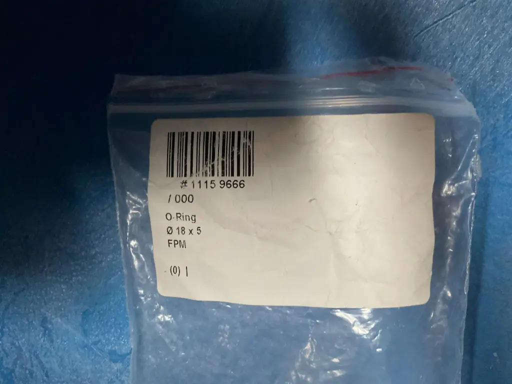 FPM O-Ring 18 x 5 – Black (CDU Replacement)