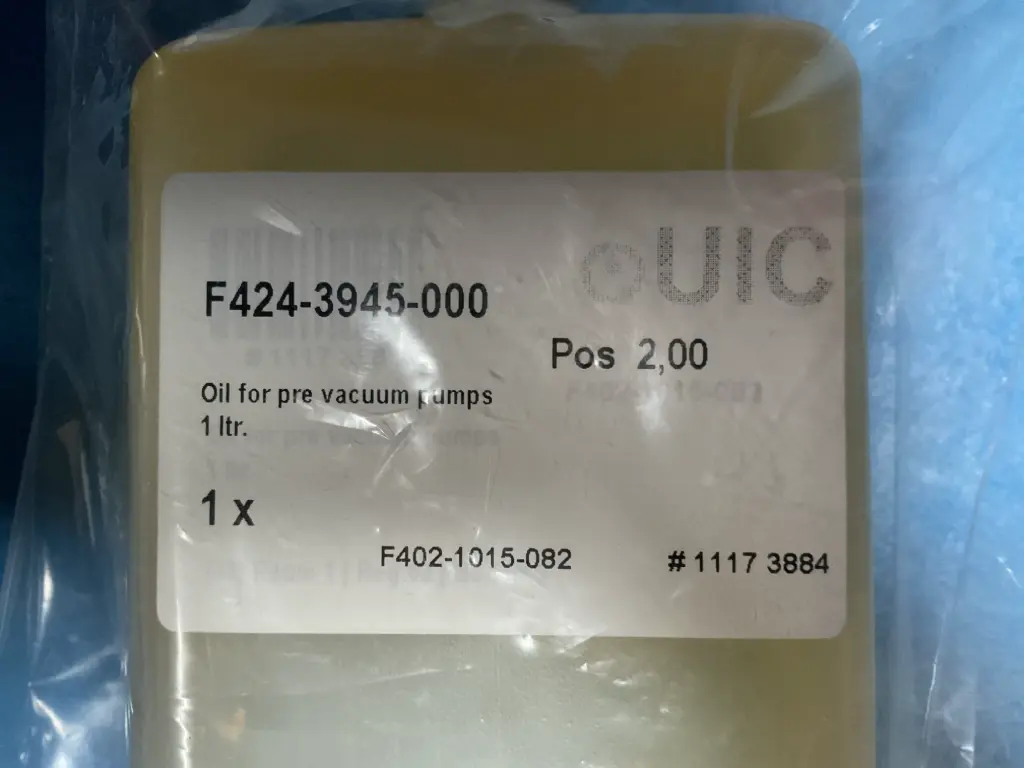 Vacuum Pump Oil – 1 Liter (Pre-Vacuum Pumps)