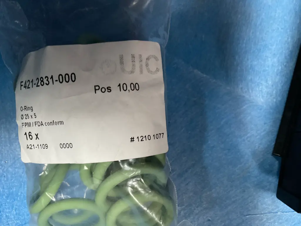 Green O-Ring (12101077) – CDU Replacement Seal
