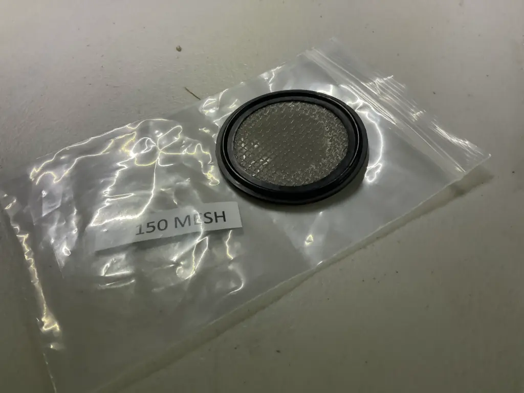 2" Tri-Clamp Buna-N Screen Gasket – 150 Mesh with Backer