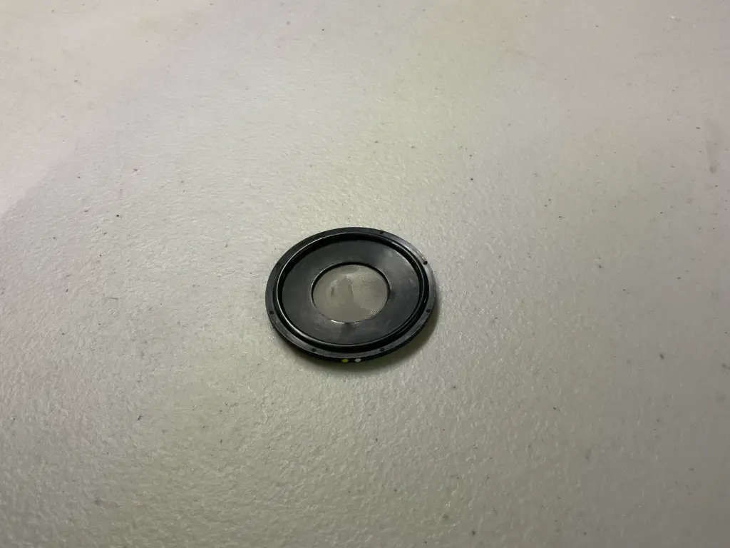 1" FKM Tri-Clamp Gasket with 150 Mesh Screen (316 SS)