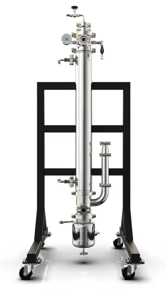 Industrial Hydrocarbon Distillation Unit – Solvent Recovery System