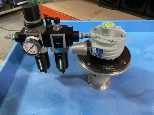 [PX-TCM150ADD 001] 1.5 HP Tri-Clamp Mount Mixer – 23" × 0.265" Exposed Shaft