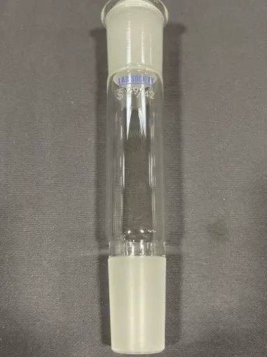 [LS-SA29-29] Straight Connector, 29/42 Inner to 29/42 Outer, 100mm Length