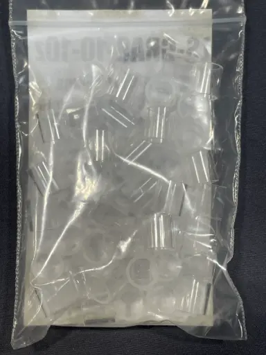 [LS-GRAS-10-1OZ] 10x10 Glass Raschig Rings