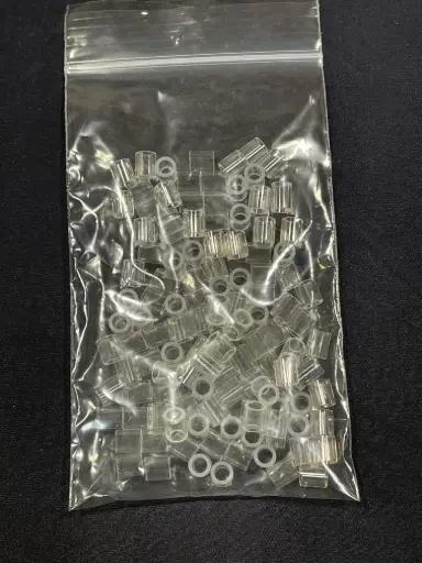 [LS-GRAS-6-1OZ] Glass Raschig Rings – 6 × 6 mm (1 oz)