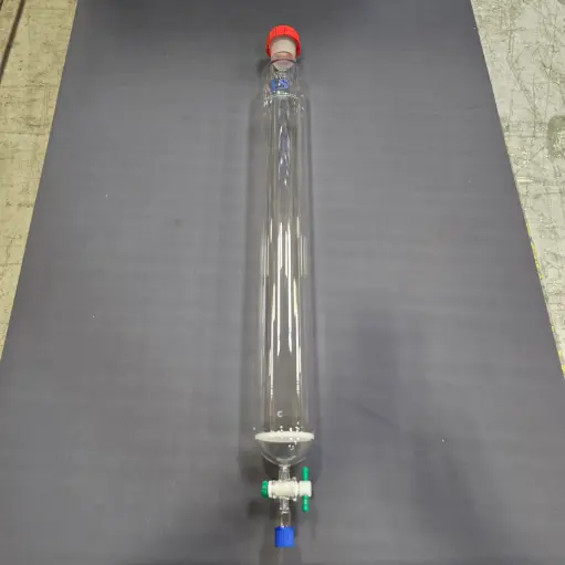 [LS-3CC-GLR] Chromatography Column – 80 mm OD, 45/50 Rodaviss, GL-18