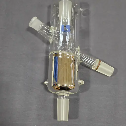 [LS-DH-20HE] High Efficiency Distillation Head – Silvered, 24/40