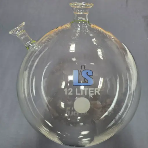 [LS-RBF-13512] Round Bottom Flask – 2-Neck, 12 L, 35/25 & 28/15