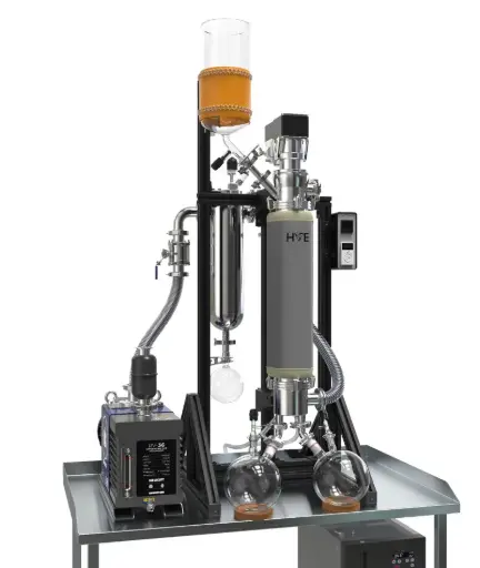 [LS-TFD-1SE-0.15] HiVE15™ Thin Film Distillation System, Stainless Steel, Single Stage, 0.15m2 (Pre-Owned)