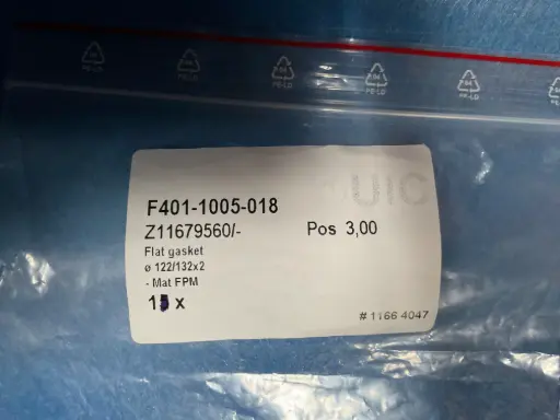 [PX-CCDU-SP-11664047] Flat Gasket 122/132 x 2mm – CDU Replacement Seal