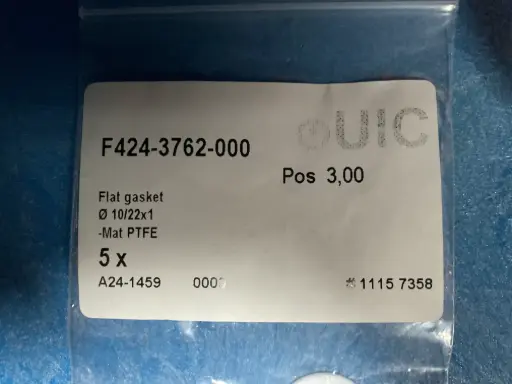 [PX-CDU-SP-11157358] Flat Gasket – PTFE Material (CDU Replacement)