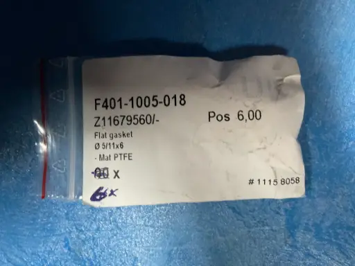[PX-CDU-SP-11158058] Flat Gasket 5/11 x 6 – CDU Replacement Seal