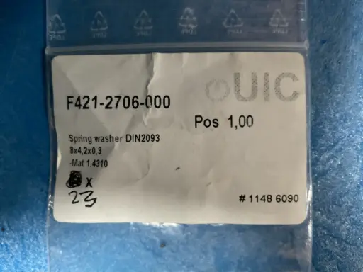 [PX-CDU-SP-11486090] Spring Washer – CDU Fastener Hardware