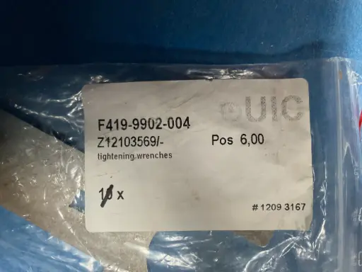 [PX-CDU-SP-12093167] SW30 Tightening Wrenches – CDU Service Tool