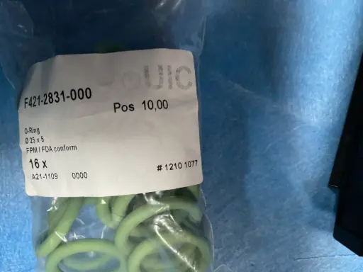 [PX-CDU-SP-12101077] Green O-Ring (12101077) – CDU Replacement Seal