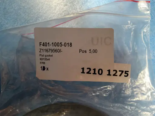 [PX-CDU-SP-12101275] Flat Gasket 92/132 x 4 – CDU Replacement Seal