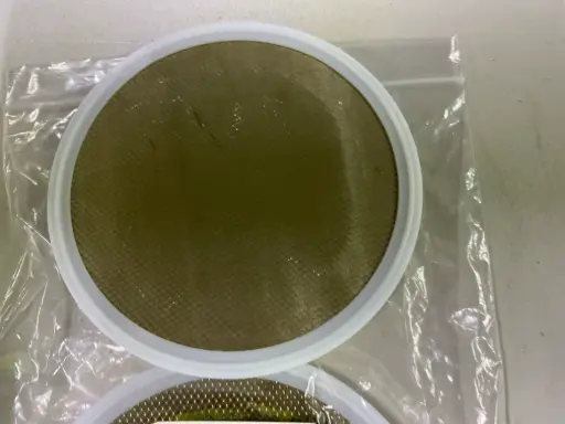 [PX-GS-TC1-PTFE-6.0-150-10] 6" PTFE Tri-Clamp Screen Gasket – 150 Mesh with Backer